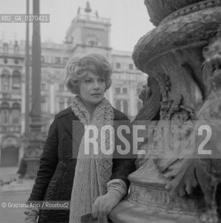 CINEMA / LATTRICE ESMERALDA RUSPOLI (ITALIA) A VENEZIA / PELLICCIA / 1970 - © ARCHIVIO Graziano Arici/Rosebud2 