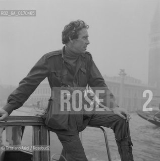 LORD SNOWDON A VENEZIA / FOTOGRAFO / (GRAN BRETAGNA) 1971 - © ARCHIVIO Graziano Arici/Rosebud2 