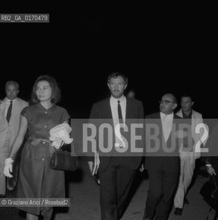 CINEMA / LATTRICE SORAYA ESFANDIARI BAKHTIARI EX IMPERATRICE DELLIRAN CON RICHARD HARRIS/1964 - © ARCHIVIO Graziano Arici/Rosebud2 