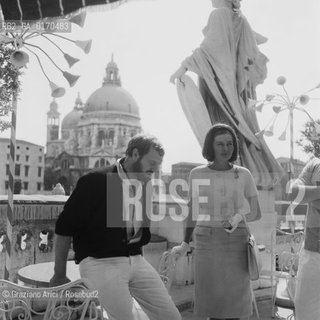 CINEMA / LATTRICE SORAYA ESFANDIARI BAKHTIARI EX IMPERATRICE DELLIRAN CON RICHARD HARRIS/1964 - © ARCHIVIO Graziano Arici/Rosebud2 