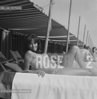 CINEMA / LATTRICE GRAZIA MARIA SPINA (ITALIA) IN BIKINI / 1966 - © ARCHIVIO Graziano Arici/Rosebud2 