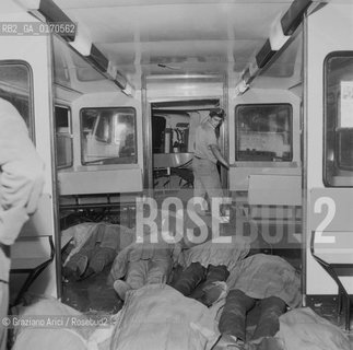 VENEZIA CASTELLO / TROMBA DARIA A S.ELENA / MOTOSCAFO MORTI VAPORETTO ACNIL ACTV /11/9/1970 E GIORNI SEGUENTI - © ARCHIVIO Graziano Arici/Rosebud2 