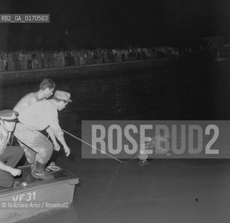VENEZIA CASTELLO / TROMBA DARIA A S.ELENA / MOTOSCAFO MORTI VAPORETTO ACNIL ACTV /11/9/1970 E GIORNI SEGUENTI - © ARCHIVIO Graziano Arici/Rosebud2 