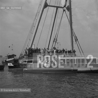 VENEZIA CASTELLO / TROMBA DARIA A S.ELENA / MOTOSCAFO MORTI VAPORETTO ACNIL ACTV /11/9/1970 E GIORNI SEGUENTI - © ARCHIVIO Graziano Arici/Rosebud2 