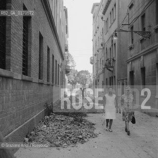 VENEZIA CASTELLO / TROMBA DARIA A S.ELENA / MOTOSCAFO  VAPORETTO  /11/9/1970 E GIORNI SEGUENTI - © ARCHIVIO Graziano Arici/Rosebud2 
