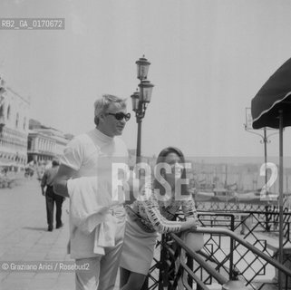 CINEMA / LATTRICE CANTANTE NATALIE WOOD CON IL MARITO A VENEZIA / 1967 - © ARCHIVIO Graziano Arici/Rosebud2 