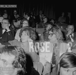 CINEMA / YVES SAINT-LAURENT / MOSTRA INTERNAZIONALE DARTE CINEMATOGRAFICA, BIENNALE 1971 - © ARCHIVIO Graziano Arici/Rosebud2 