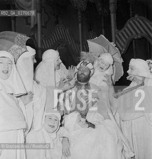 MUSICA LIRICA OPERA / IL CANTANTE BARITONO GIUSEPPE ZECCHILLO  (ITALIA) AL GRAN TEATRO LA FENICE /1971 - © ARCHIVIO Graziano Arici/Rosebud2 