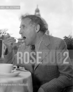 THE PAINTERS MARC CHAGALL IN VENICE - 1948 © ARCHIVIO Graziano Arici/Rosebud2  / ARTE / PITTORE