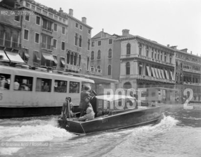 THE STATESMAN WINSTON CHURCHILL IN VENICE - 1951 © ARCHIVIO Graziano Arici/Rosebud2  / POLITICA