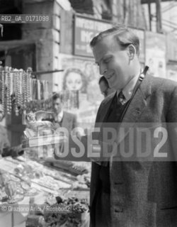 VIOLINIST AND CONDUCTOR YEHUDI MENUHIN  - VENICE - 1949 © ARCHIVIO Graziano Arici/Rosebud2  / MUSICA CLASSICA / VIOLINISTA / DIRETTORE DORCHESTRA