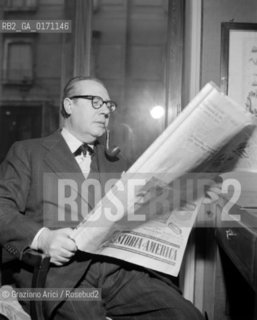 THE GUITARIST  ANDRES SEGOVIA - ROME- 1950 © ARCHIVIO Graziano Arici/Rosebud2  / MUSICA / CHITARRISTA / CHITARRA