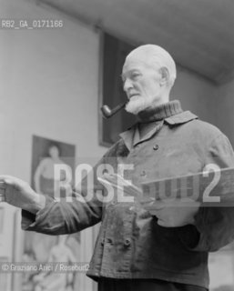 THE PAINTER KEES VAN DONGEN - PARIS - 1950 © ARCHIVIO Graziano Arici/Rosebud2  / ARTE / PITTORE
