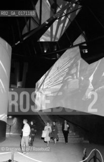 THE WORK OF THE PAINTER EMILIO VEDOVA  FOR THE MONTREAL EXPO - 1966 © ARCHIVIO Graziano Arici/Rosebud2  /ARTE / PITTORE