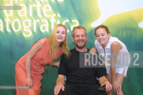 30/08 - VENICE - 58. INTERNATIONAL FILM FESTIVAL - FILM BULLY - THE ACTORS RACHEL MINER,  BIJOU PHILLIPS, THE DIRECTOR LARRY CLARK - ©Graziano Arici/Rosebud2