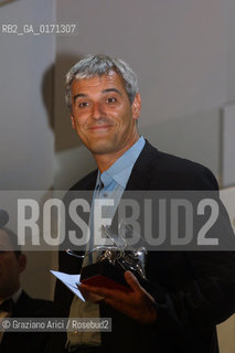 08/09 - VENICE - 58.INTERNATIONAL FILM FESTIVAL - LEONE DELLANNO - LEMPLOI DU TEMPS - THE DIRECTOR LAURENT CANTET - ©Graziano Arici/Rosebud2
