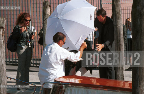 06/9 - VENICE - 58.INTERNATIONAL FILM FESTIVAL -  FROM HELL - JOHNNY DEPPS LITTLE DAUGHTER WITH BABY SITTER - ©Graziano Arici/Rosebud2