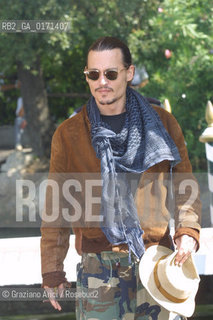 07/09 - VENICE - 58.INTERNATIONAL FILM FESTIVAL - FROM HELL - THE ACTOR JOHNNY DEPP - ©Graziano Arici/Rosebud2