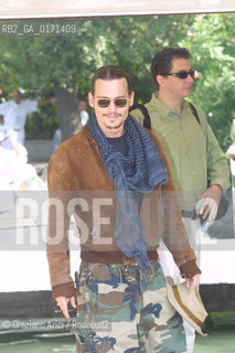 07/09 - VENICE - 58.INTERNATIONAL FILM FESTIVAL - FROM HELL - THE ACTOR JOHNNY DEPP - ©Graziano Arici/Rosebud2