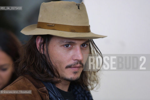 07/09 - VENICE - 58.INTERNATIONAL FILM FESTIVAL - FROM HELL - THE ACTOR JOHNNY DEPP - Graziano Arici/Rosebud2
