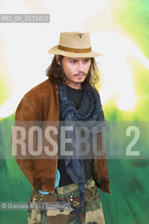 07/09 - VENICE - 58.INTERNATIONAL FILM FESTIVAL - FROM HELL - THE ACTOR JOHNNY DEPP - ©Graziano Arici/Rosebud2