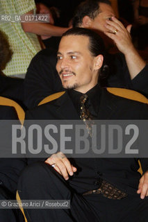 08/09 - VENICE - 58.INTERNATIONAL FILM FESTIVAL - FROM HELL - THE ACTOR JOHNNY DEPP   - Graziano Arici/Rosebud2