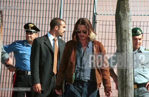 06/9 - VENICE - 58.INTERNATIONAL FILM FESTIVAL - FROM HELL - THE ACTOR JOHNNY DEPP - ©Graziano Arici/Rosebud2