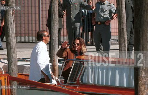 06/9 - VENICE - 58.INTERNATIONAL FILM FESTIVAL - FROM HELL - THE ACTOR JOHNNY DEPP - ©Graziano Arici/Rosebud2