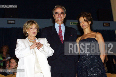 08/09 - VENICE - 58.INTERNATIONAL FILM FESTIVAL - THE ACTORS JEANNE MOREAU, PETER FONDA AND LAURA MORANTE - ©Graziano Arici/Rosebud2