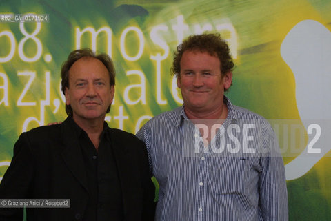 07/09 - VENICE - 58.INTERNATIONAL FILM FESTIVAL - HOW HARRY BECAME A TREE - THE DIRECTOR GORAN PASKALJEVIC AND THE ACTOR COLM MEANEY  - ©Graziano Arici/Rosebud2