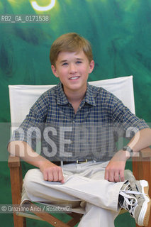 06/09 - VENICE - 58. INTERNATIONAL FILM FESTIVAL - A. I. ARTIFICIAL INTELLIGENCE - THE ACTOR HALEY JOEL OSMENT - ©Graziano Arici/Rosebud2