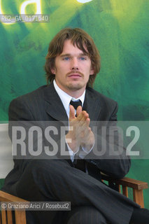 02/09 - VENICE - 58. INTERNATIONAL FILM FESTIVAL - TRAINING DAY - THE ACTOR ETHAN HAWKE  - ©Graziano Arici/Rosebud2
