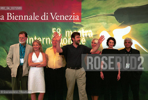 29/08 - VENICE - 58. INTERNATIONAL FILM FESTIVAL - THE JURY ©Graziano Arici/Rosebud2