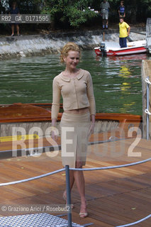 01/09 - VENICE - 58. INTERNATIONAL FILM FESTIVAL -  THE OTHERS  - THE ACTRESS NICOLE KIDMAN-  ©Graziano Arici/Rosebud2