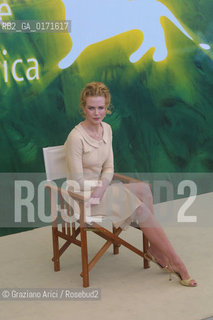 01/09 - VENICE - 58. INTERNATIONAL FILM FESTIVAL -  THE OTHERS  - THE ACTRESS NICOLE KIDMAN-  ©Graziano Arici/Rosebud2