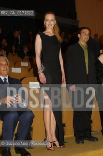 1/09 - VENICE - 58. INTERNATIONAL FILM FESTIVAL - THE OTHERS- THE ACTRESS NICOLE KIDMAN WITH THE DIRECTOR ALEJANDRO AMENABAR - ©Graziano Arici/Rosebud2