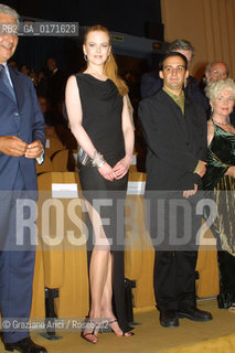 1/09 - VENICE - 58. INTERNATIONAL FILM FESTIVAL - THE OTHERS- THE ACTRESS NICOLE KIDMAN WITH THE DIRECTOR ALEJANDRO AMENABAR - ©Graziano Arici/Rosebud2