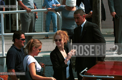 29/08 - VENICE - 58. INTERNATIONAL FILM FESTIVAL - THE ACTRESS NICOLE KIDMAN.©Graziano Arici/Rosebud2