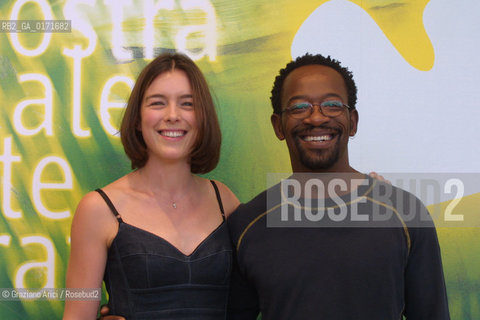 04/09 - VENICE - 58. INTERNATIONAL FILM FESTIVAL - LUCKY BREAK - THE ACTORS LENNIE JAMES AND OLIVIA WILLIAMS  - ©Graziano Arici/Rosebud2