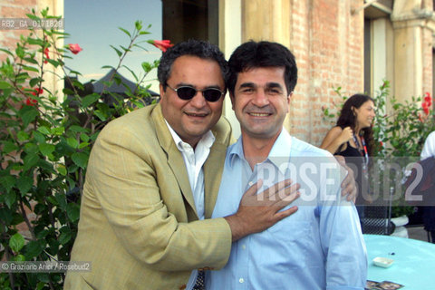 06/09 - VENICE - 58.INTERNATIONAL FILM FESTIVAL - THE DIRECTORS BABAK PAYAMI AND JAFAR PANAHI - ©Graziano Arici/Rosebud2