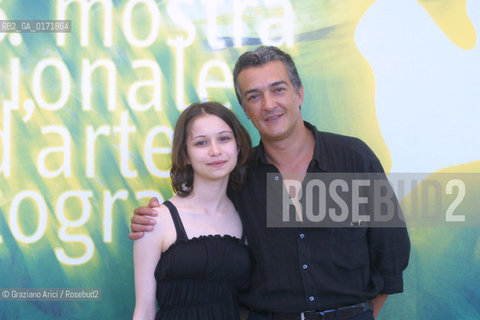 31/08 - VENICE - 58. INTERNATIONAL FILM FESTIVAL - THE ACTORS PATRICIA GUERRIERO AND ROGERIO SAMORA - QUEM ES TU? - ©Graziano Arici/Rosebud2