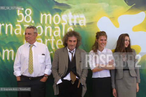 06/09 - VENICE - 58. INTERNATIONAL FILM FESTIVAL - SAUVAGE INNOCENCE - THE CAST OF THE FILM  - ©Graziano Arici/Rosebud2
