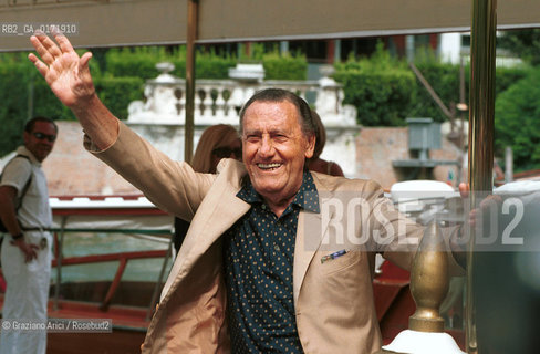 31/08 - VENICE - 58. INTERNATIONAL FILM FESTIVAL - THE ACTOR ALBERTO SORDI - ©Graziano Arici/Rosebud2