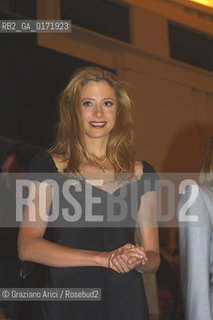 05/09 - VENICE - 58. INTERNATIONAL FILM FESTIVAL - THE TRIUMPH OF LOVE - THE ACTRESS MIRA SORVINO - ©Graziano Arici/Rosebud2 .