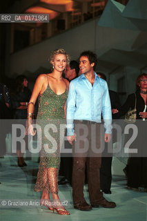 01/09 - VENICE - 58.INTERNATIONAL FILM FESTIVAL - THE ACTRESS  CHARLIZE THERON WITH HER BOYFRIEND - THE CURSE OF THE JADE SCORPION - ©Graziano Arici/Rosebud2