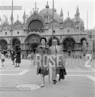 THE OPERA SINGER FEDORA BARBIERI - VENICE - 1961 - ©Graziano Arici/Rosebud2 / CANTANTE LIRICO