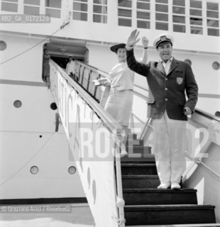 THE OPERA SINGER MARIO DEL MONACO IN VENICE - 1960 - ©Graziano Arici/Rosebud2 / MUSICA / CANTANTE LIRICO