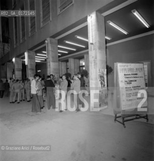 THE 2ND YOUNG SINGERS FESTIVAL IN MESTRE (VENICE)  - 1972 - © ARCHIVIO Graziano Arici/Rosebud2  / MUSICA POP / CANTANTE