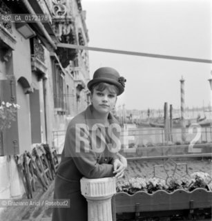 THE POP SINGER MILVA IN VENICE - 1962 - © ARCHIVIO Graziano Arici/Rosebud2  / MUSICA POP / CANTANTE