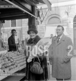 THE OPERA SINGER MIRELLA PARUTO IN VENICE - 1962 - © ARCHIVIO Graziano Arici/Rosebud2 